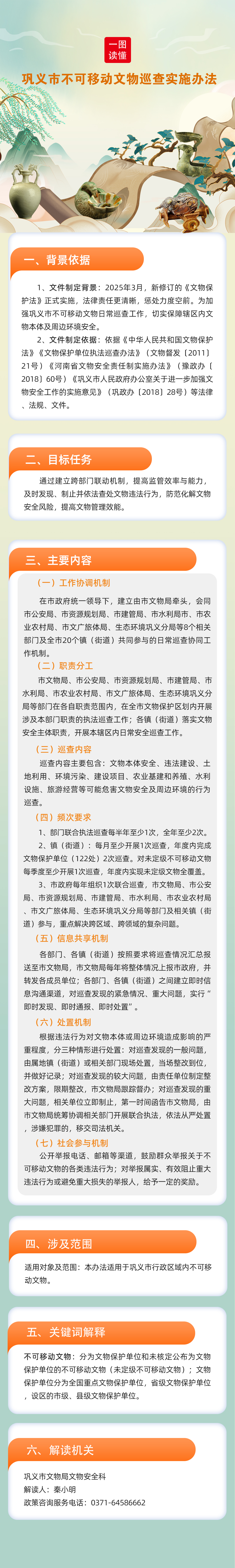 一图读懂：《星空软件app苹果不可移动文物巡查实施办法》.jpg